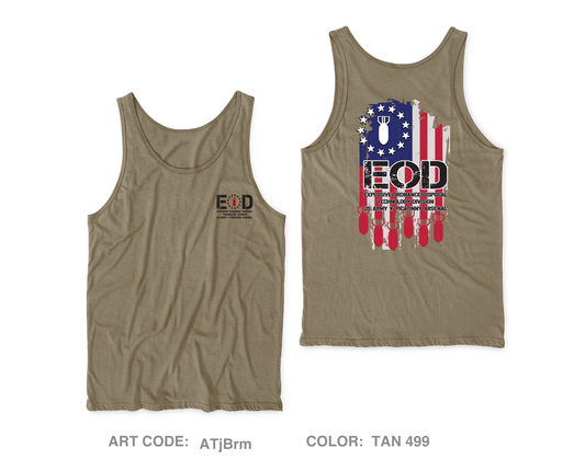 Explosive Ordnance Disposal Technology Division (EOD) Core Men's Performance Tank Top - ATjBrm