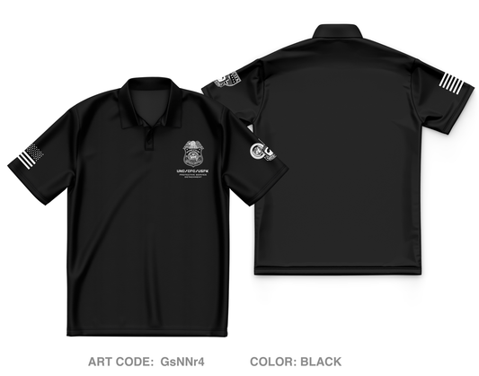 USFK PSD Core Men's SS Performance Polo - GsNNr4