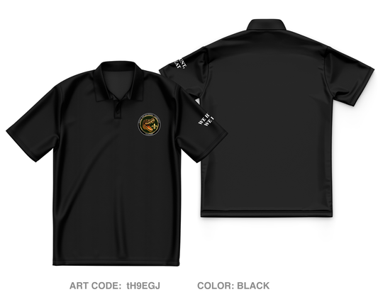New Orleans Army Recruiting Company, Baton Rouge Battalion Core Men's SS Performance Polo - tH9EGJ