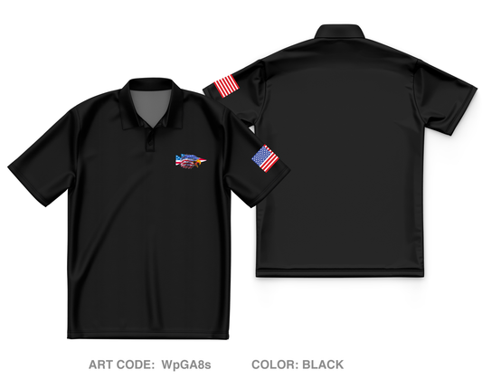 Freedom Ruck Club Core Men's SS Performance Polo - WpGA8s