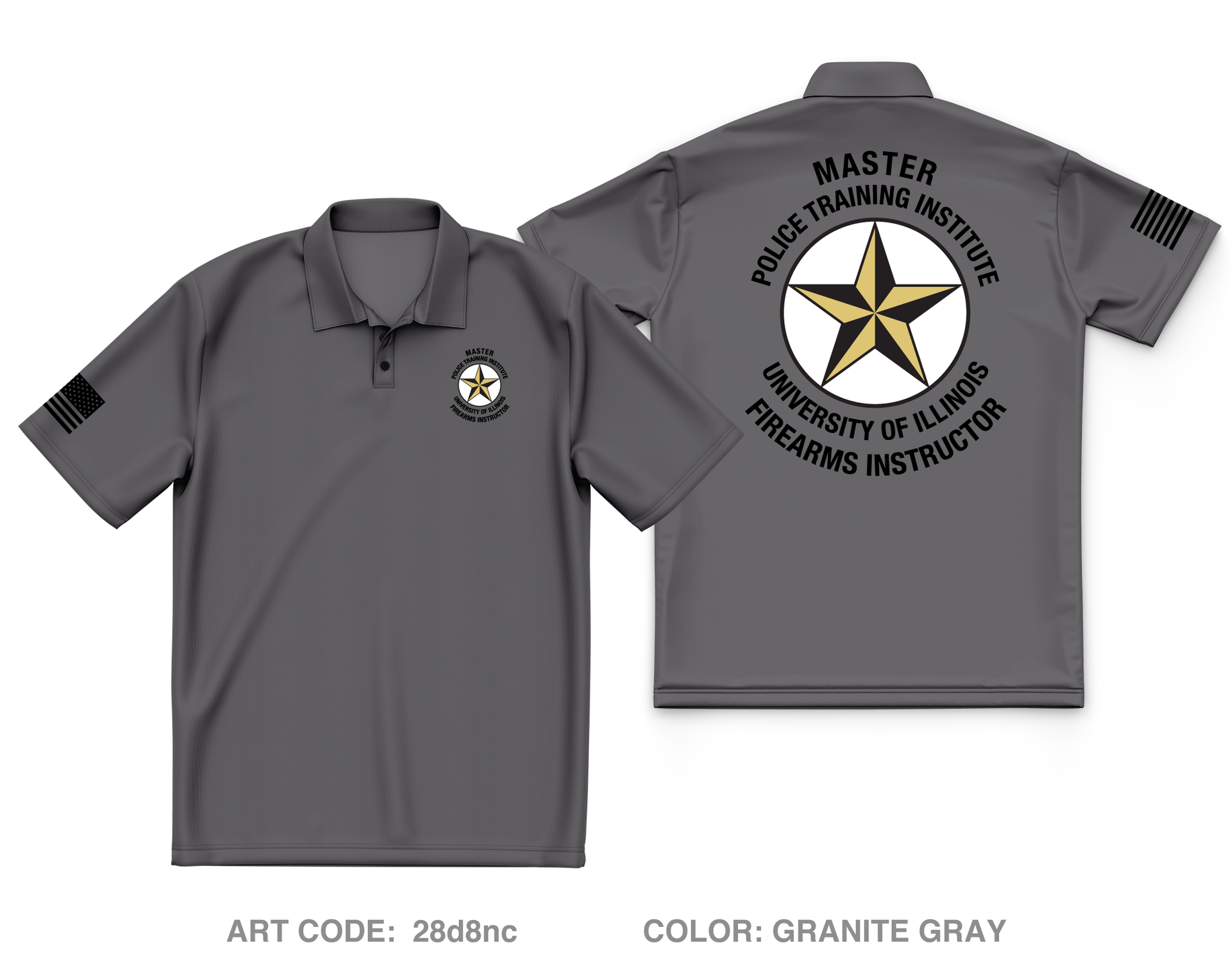 Police Training Institute-MFI Core Men's SS Performance Polo