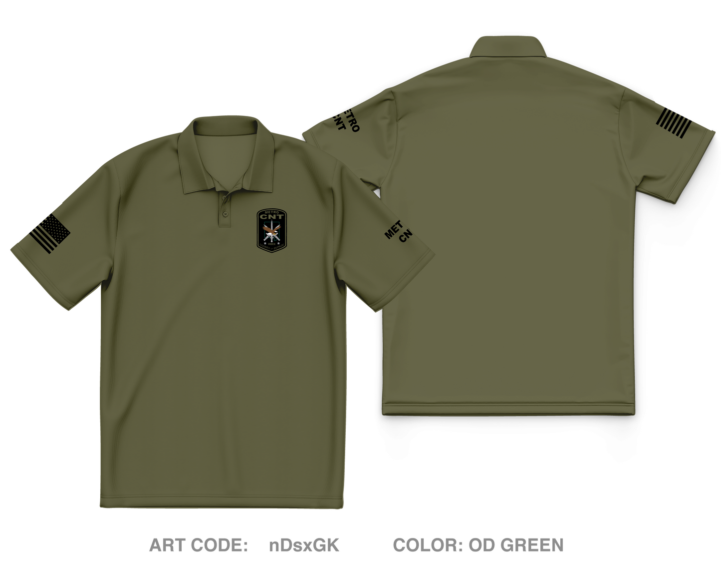 METRO CNT Core Men's SS Performance Polo - nDsxGK