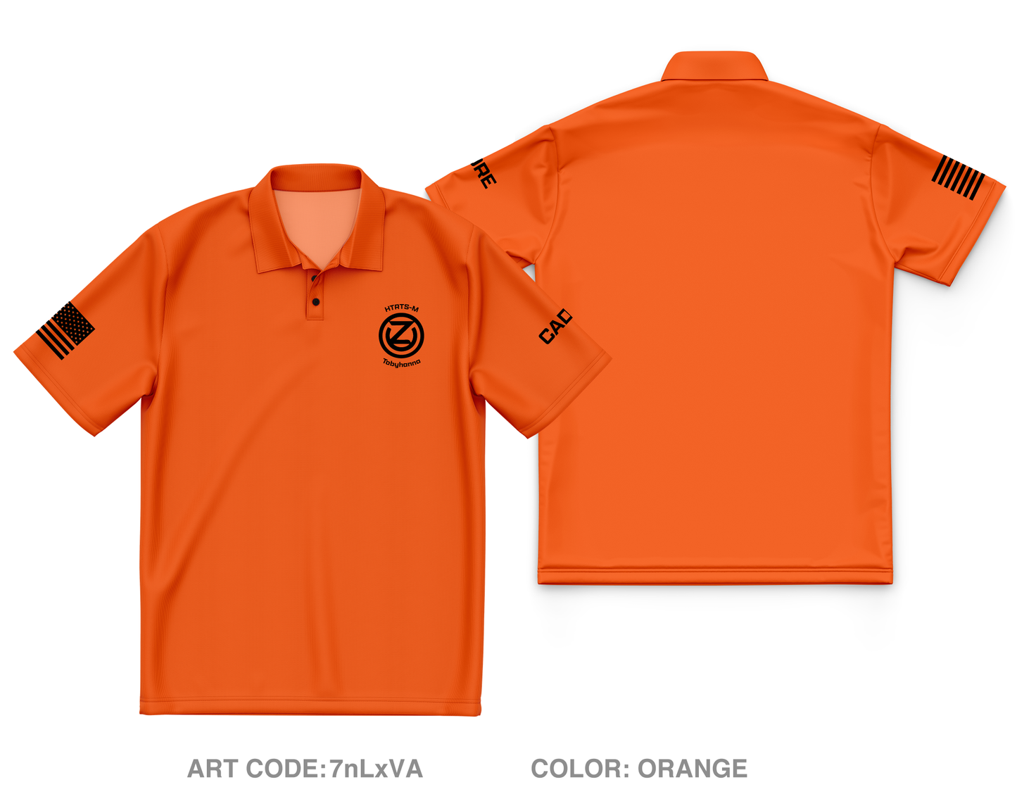 HTRTSM TOBYHANNA Core Men's SS Performance Polo - 7nLxVA