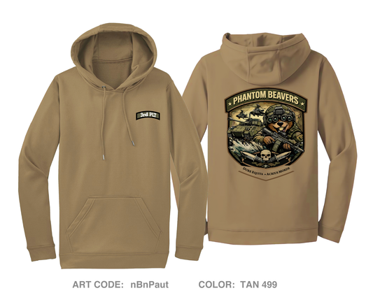 Phantom Beavers Hi-Tech Performance Hoodie - nBnPau