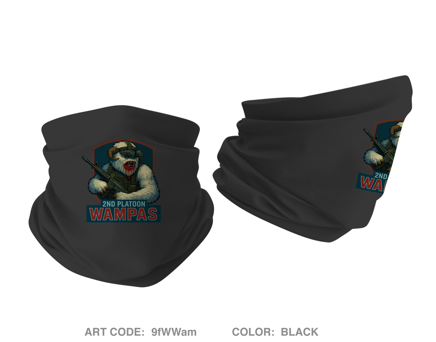 2nd PLT Wampas 2 Emblem Gaiter - 9fWWam