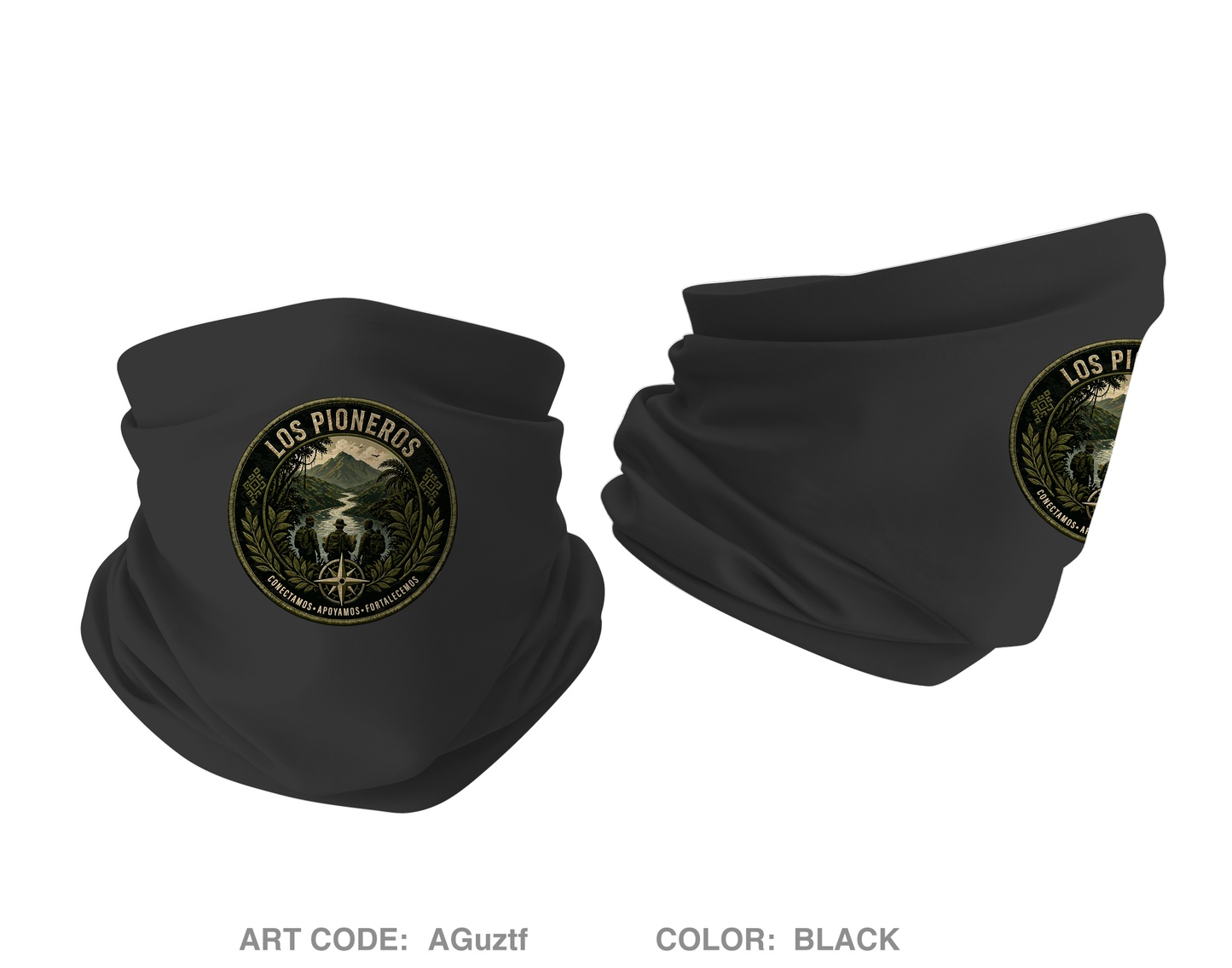 CAT 844, D Co, 98th CA BN (SO) (A) Emblem Gaiter - AGuztf