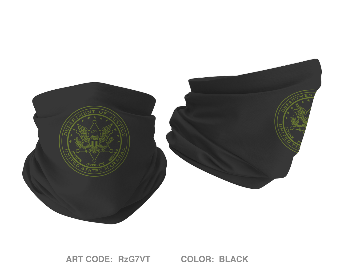 U.S. MARSHALS FUGITIVE TASK FORCE Emblem Gaiter - RzG7VT
