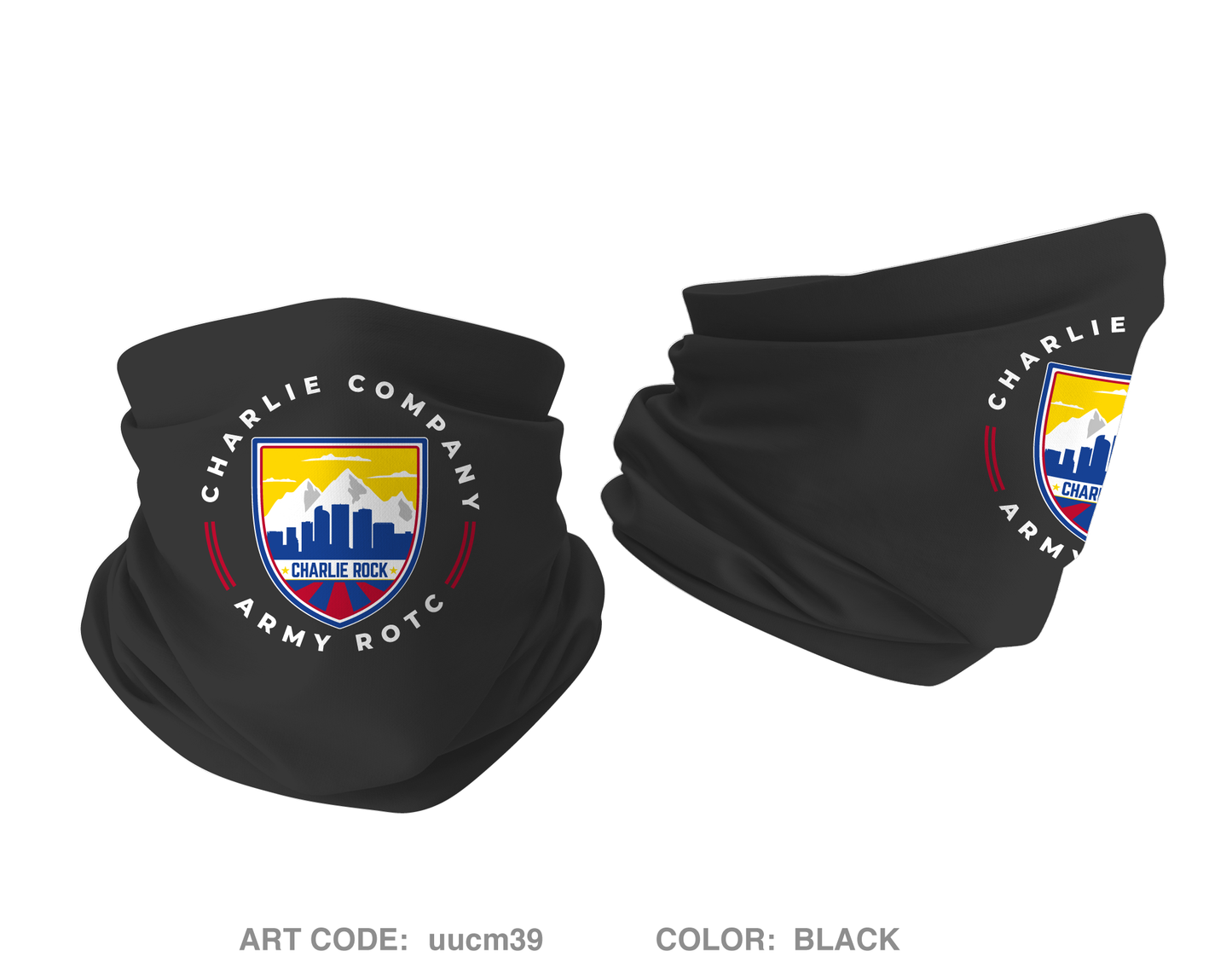 Charlie Company Fundraising Collection Emblem Gaiter - uucm39