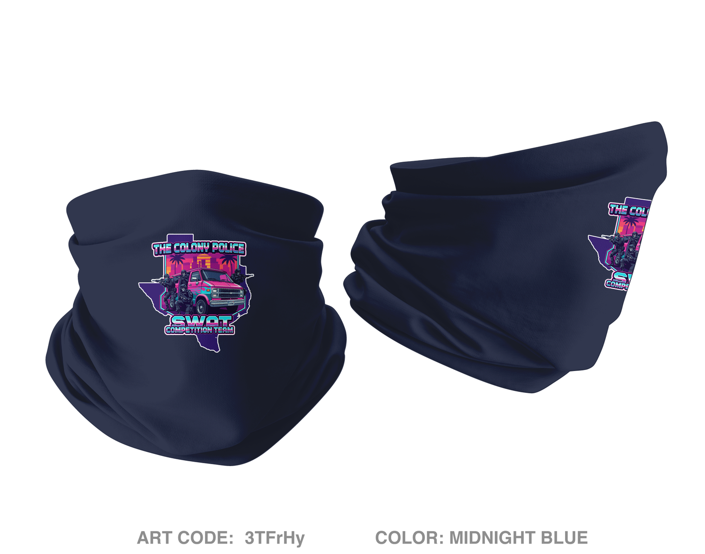 The Colony Police Dept Emblem Gaiter - 3TFrHy