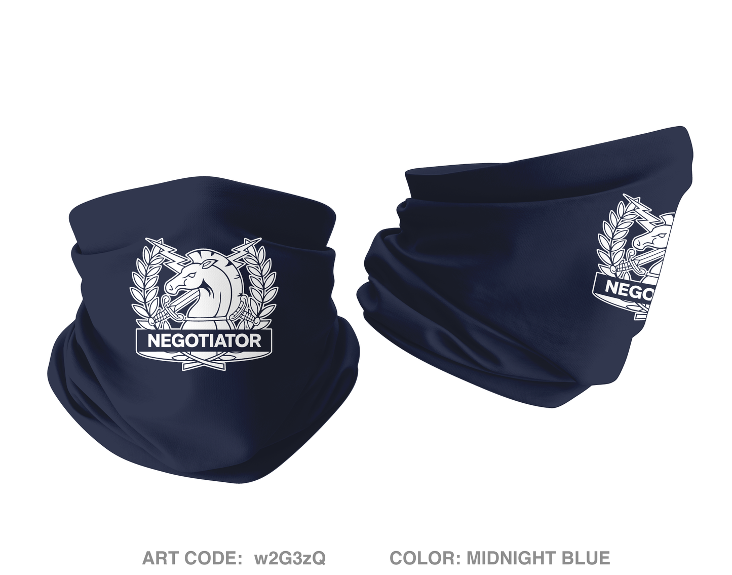 Crisis Negotiations Team Emblem Gaiter - w2G3zQ