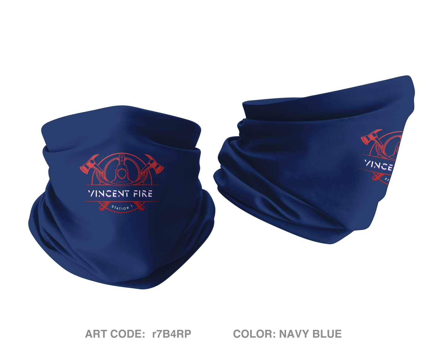 Vincent Fire Department Emblem Gaiter - r7B4RP