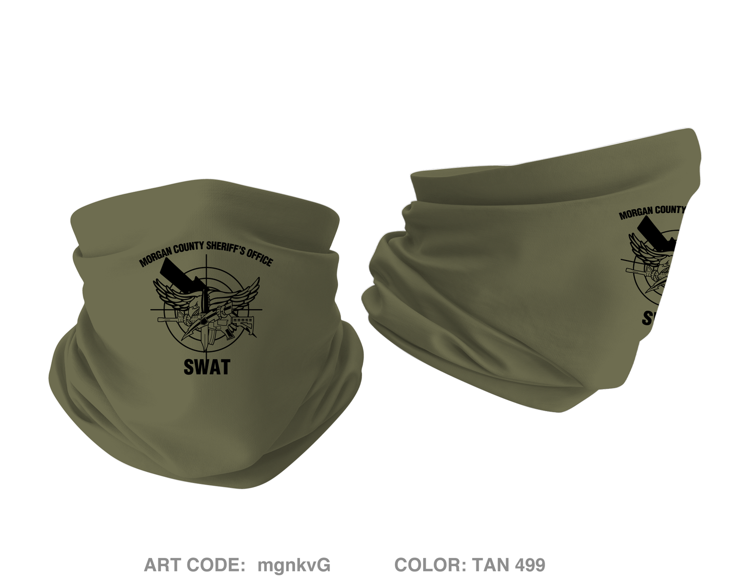 SWAT Emblem Gaiter - mgnkvG