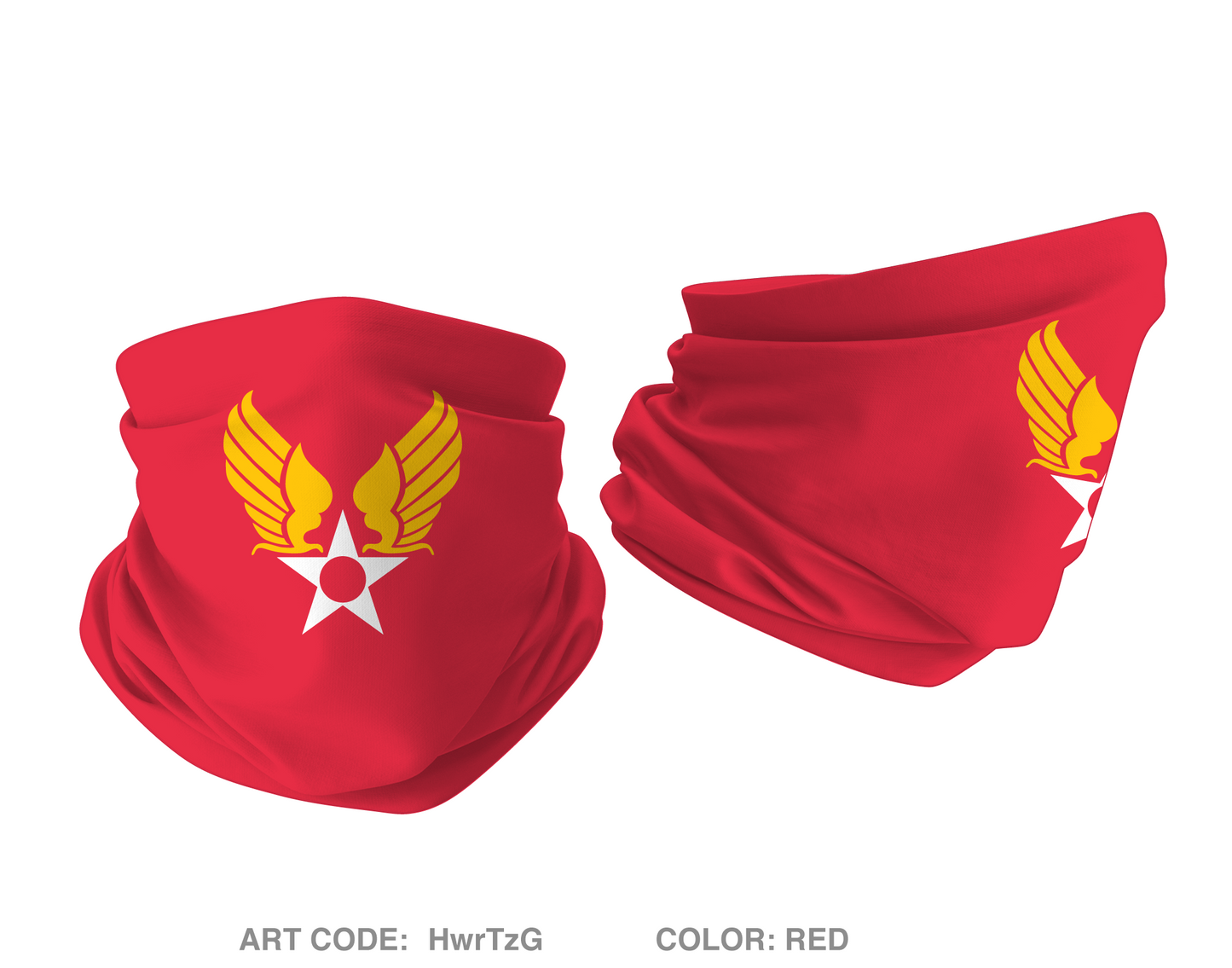 Headquarters Air Force Flight Standards Agency Fundraising Collection Emblem Gaiter - HwrTzG