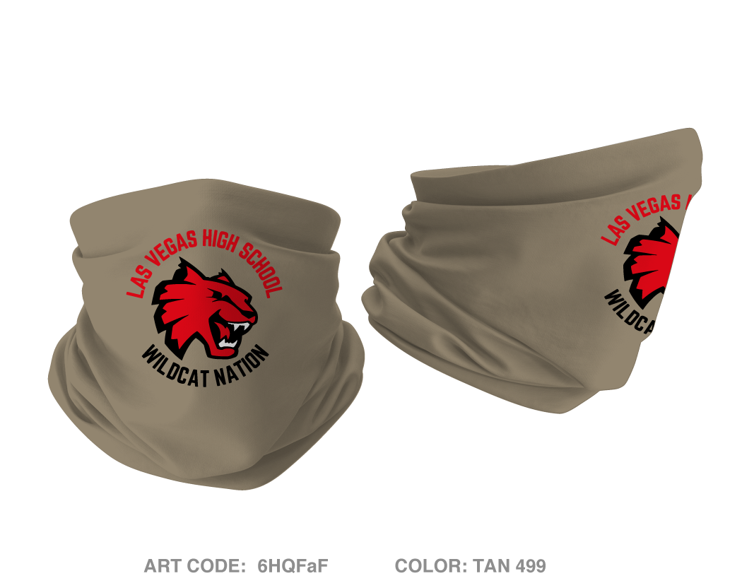 Las Vegas HS Wild Cat Battalion Emblem Gaiter - 6HQFaF