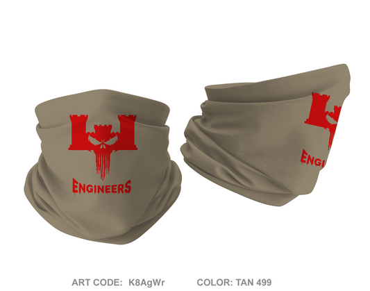 TF-Bataan Battle Emblem Gaiter - K8AgWr