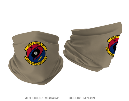 156th Combat Weather Flight Emblem Gaiter - MGS43W
