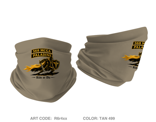 568 MCGA Paladins Emblem Gaiter - R6r4xx