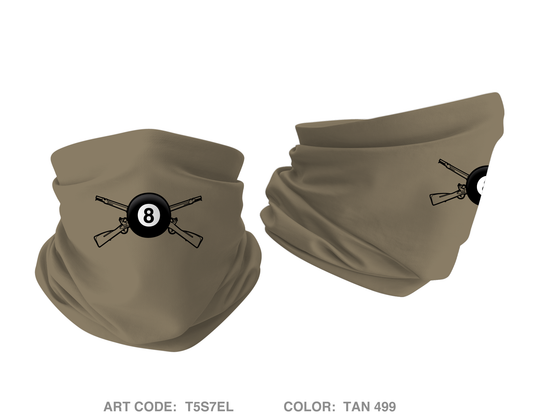 2nd platoon Blackout Emblem Gaiter - T5S7EL