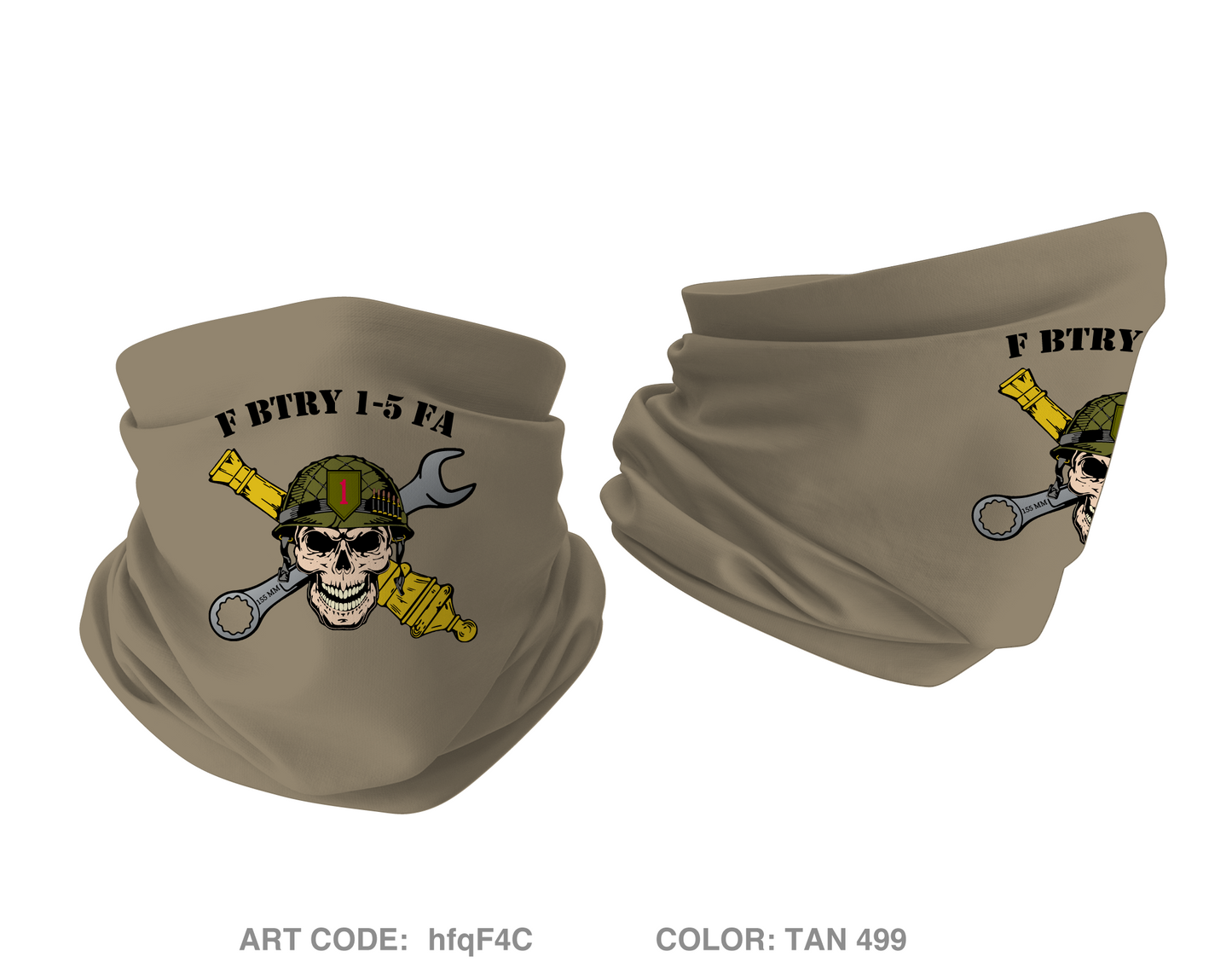 F BTRY 1-5 FA Emblem Gaiter -  hfqF4C