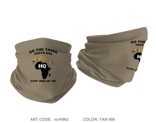 180th Engineers Emblem Gaiter - mrR962