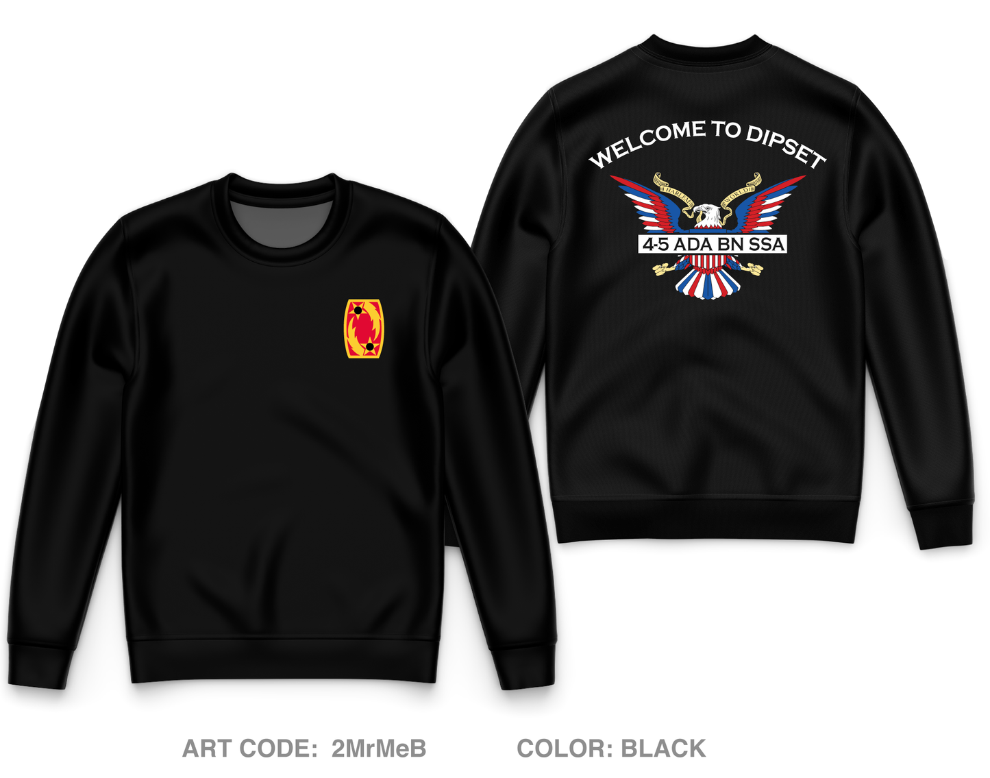 4-5 ADA BN Core Men's Crewneck Performance Sweatshirt - 2MrMeB