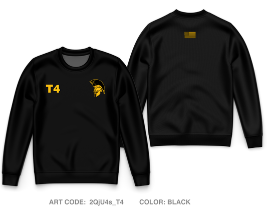 Titan BDE USACC Core Men's Crewneck Performance Sweatshirt - 2QjU4s_T4