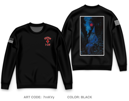 Shady Spades Forward Operation Detatchment Core Men's Crewneck Performance Sweatshirt - 7rnKVy