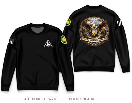 390th MP BN HHD Core Men's Crewneck Performance Sweatshirt - C6WkTE