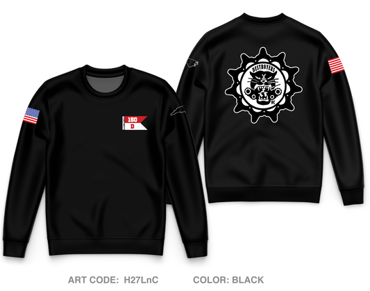 1-150th CAV Core Men's Crewneck Performance Sweatshirt - H27LnC