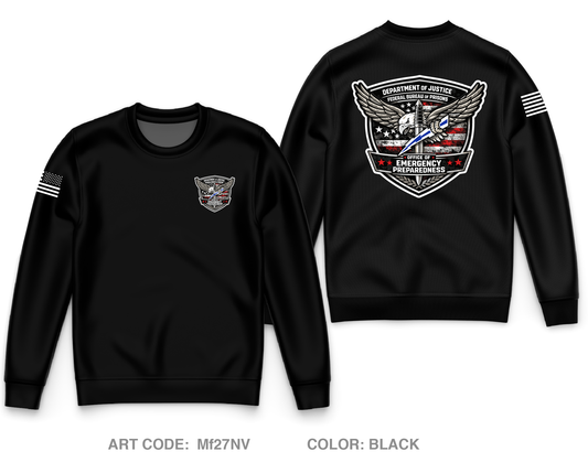 Office of Emergency Preparedness Core Men's Crewneck Performance Sweatshirt - Mf27NV