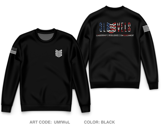 3LEVELS,LLC Core Men's Crewneck Performance Sweatshirt - UMfWuL