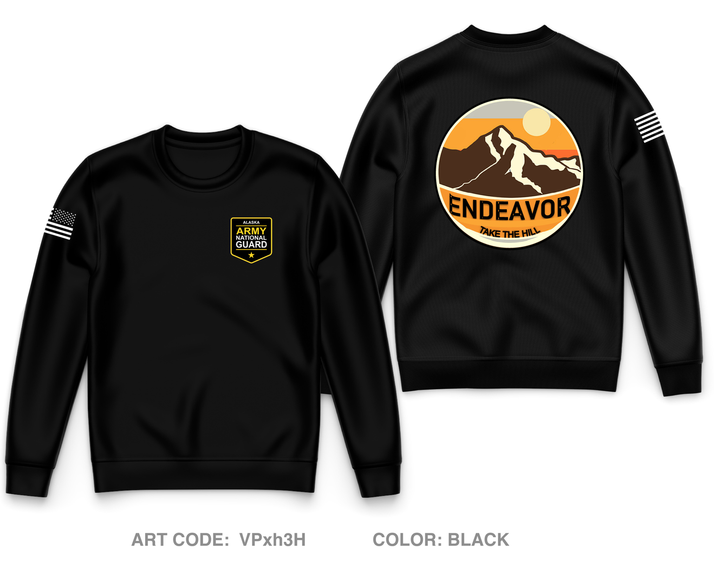 TEAM ENDEAVOR AKARNG RRB Core Men's Crewneck Performance Sweatshirt - VPxh3H