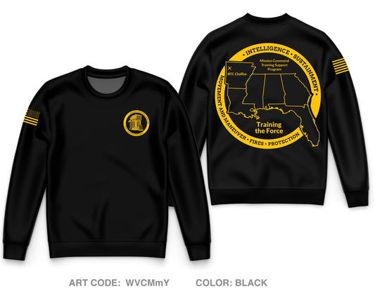 Mission Training Complex - Fort Chaffee Core Men's Crewneck Performance Sweatshirt - WVCMmY