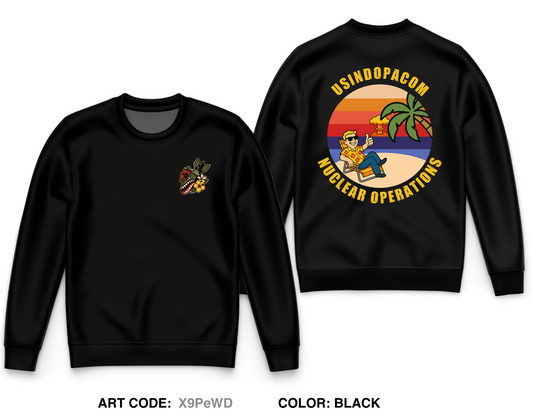J364 USINDOPACOM Core Men's Crewneck Performance Sweatshirt - X9PeWD