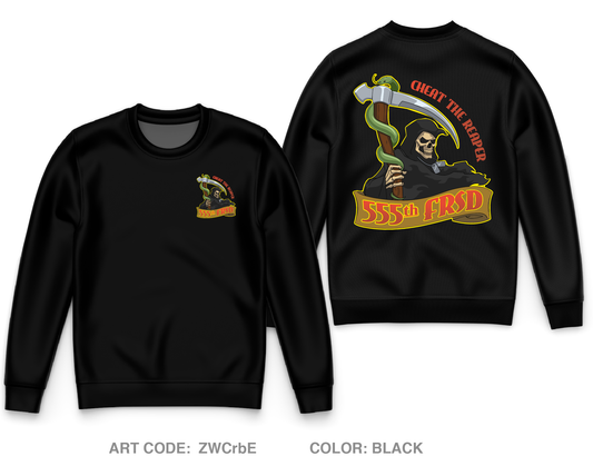 555th FRSD Core Men's Crewneck Performance Sweatshirt - ZWCrbE