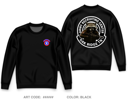 Oak Ridge Army Recruiting Center Core Men's Crewneck Performance Sweatshirt - mTp2Kv