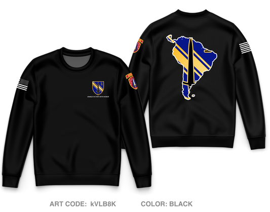 1st Battalion, 1st Security Force Assistance Brigade (SFAB) Core Men's Crewneck Performance Sweatshirt - kVLB8K