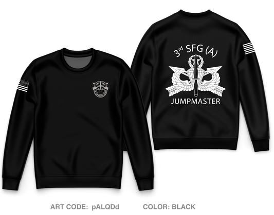 3D Special Forces Group Core Men's Crewneck Performance Sweatshirt - pALQDd