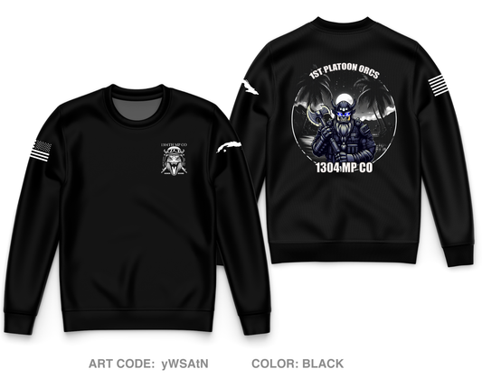 1304th MP CO Core Men's Crewneck Performance Sweatshirt - yWSAtN