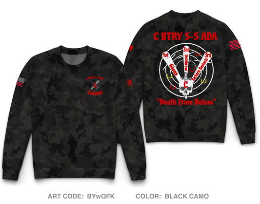 Charlie Battery 5-5 ADA Core Men's Crewneck Performance Sweatshirt - BYwQFK