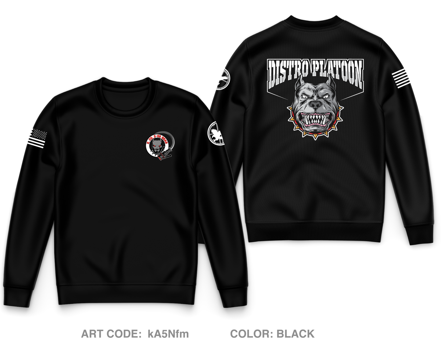 E. CO, 3-82 GSAB Core Men's Crewneck Performance Sweatshirt - kA5Nfm