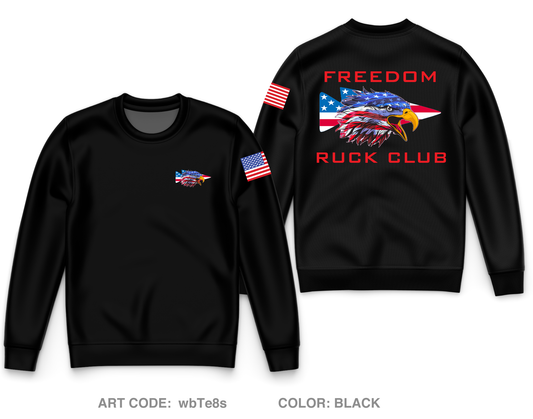 Freedom Ruck Club Core Men's Crewneck Performance Sweatshirt - wbTe8s