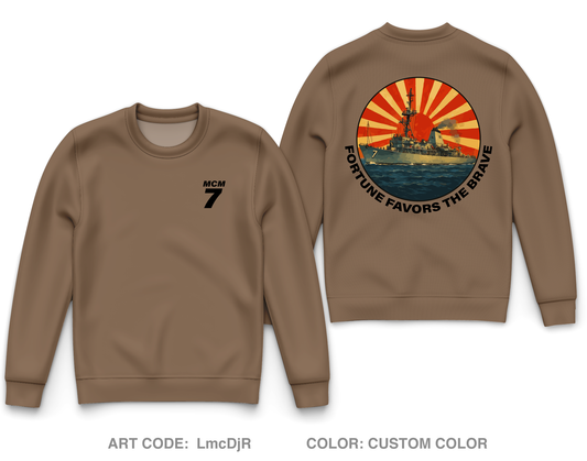 MCM-7 Store 1 Core Men's Crewneck Performance Sweatshirt - LmcDjR