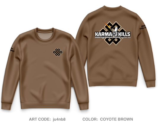 Karma Battery 1-144 FA BN Core Men's Crewneck Performance Sweatshirt - ju4nb8