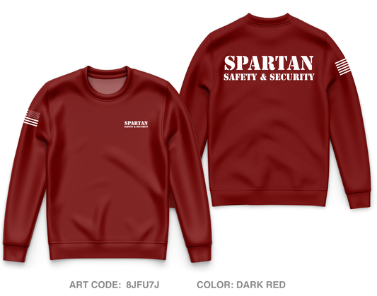 Spartan Safety & Security Store 1 Core Men's Crewneck Performance Sweatshirt - 8JFU7J