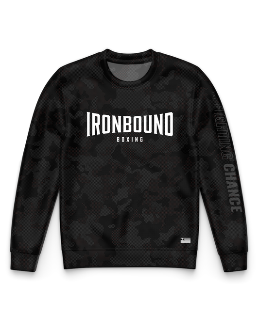 Ironbound Core Men's Crewneck Performance Sweatshirt - Champion Camo Fighting Chance