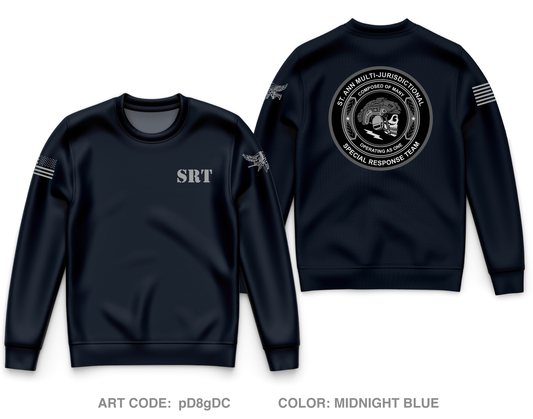 St. Ann SRT Core Men's Crewneck Performance Sweatshirt - pD8gDC