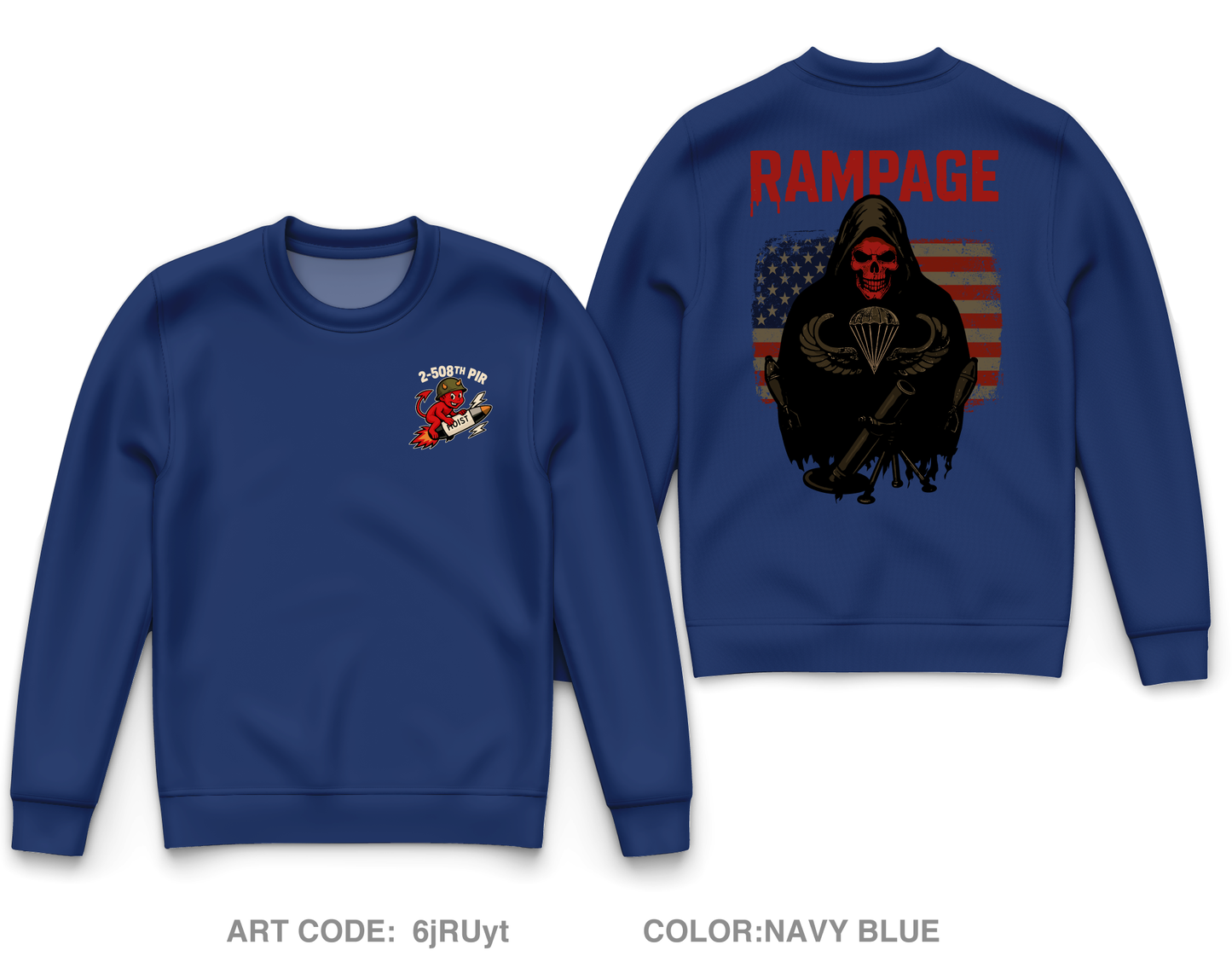 2-508 PIR Core Men's Crewneck Performance Sweatshirt - 6jRUyt