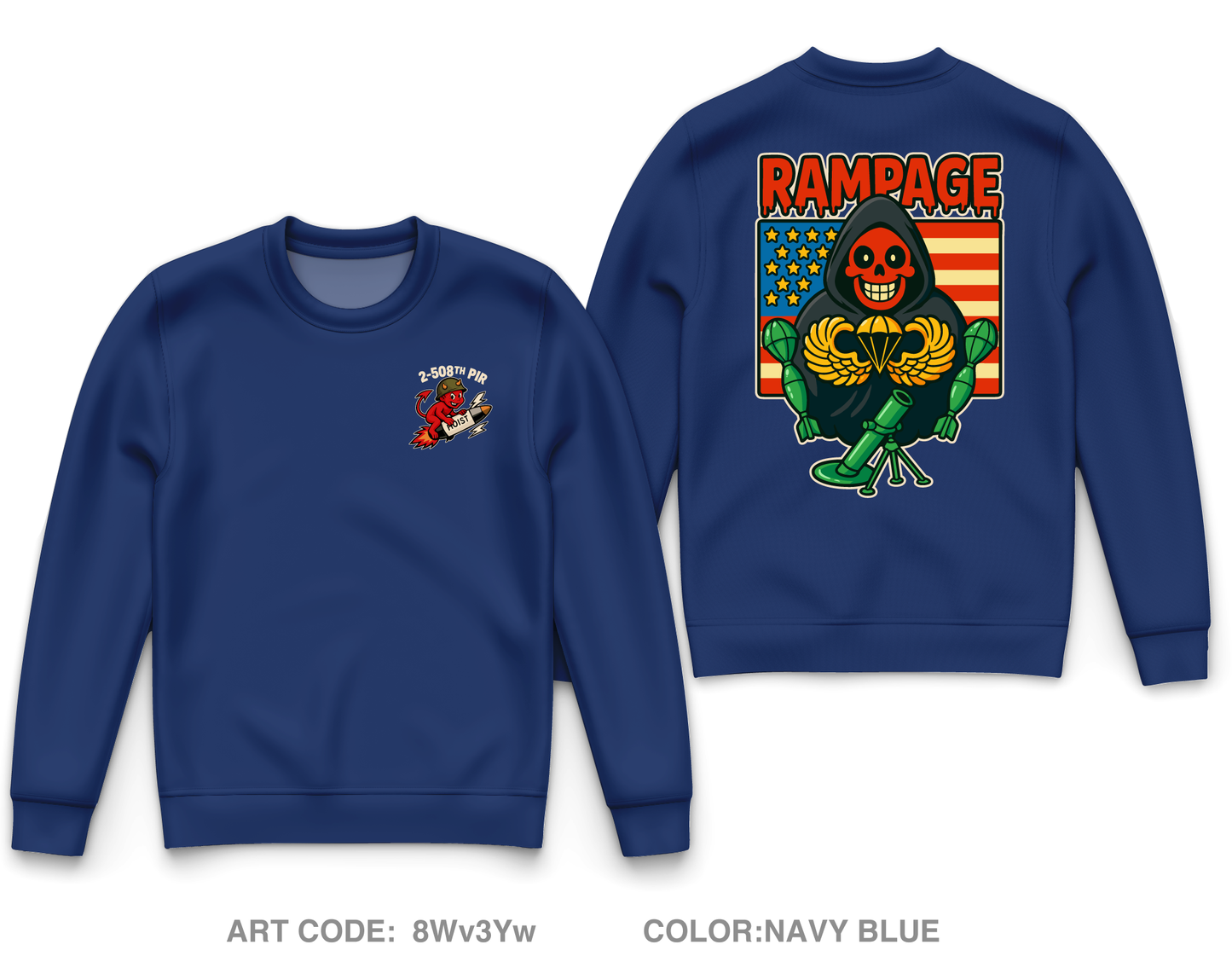 2-508 PIR Core Men's Crewneck Performance Sweatshirt - 8Wv3Yw