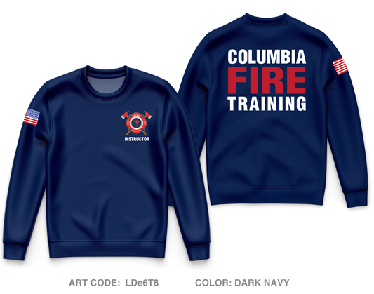 Columbia Fire Training Core Men's Crewneck Performance Sweatshirt - LDe6T8